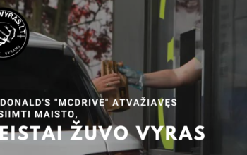 McDonald's "McDrive" atvažiavęs atsiimti maisto, keistai žuvo vyras